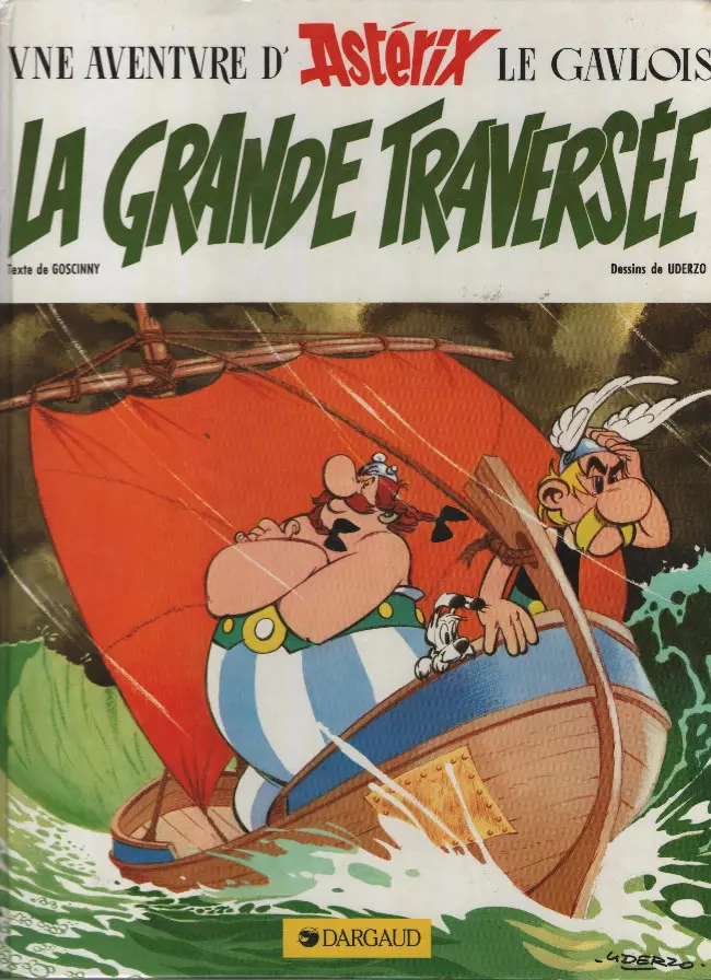 Couverture de l'album Astérix Tome 22 La grande traversée