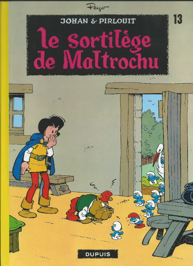 Couverture de l'album Johan et Pirlouit Tome 13 Le sortilège de Maltrochu
