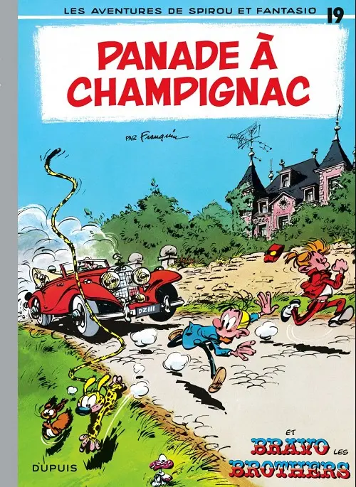 Couverture de l'album Spirou et Fantasio Tome 19 Panade à Champignac