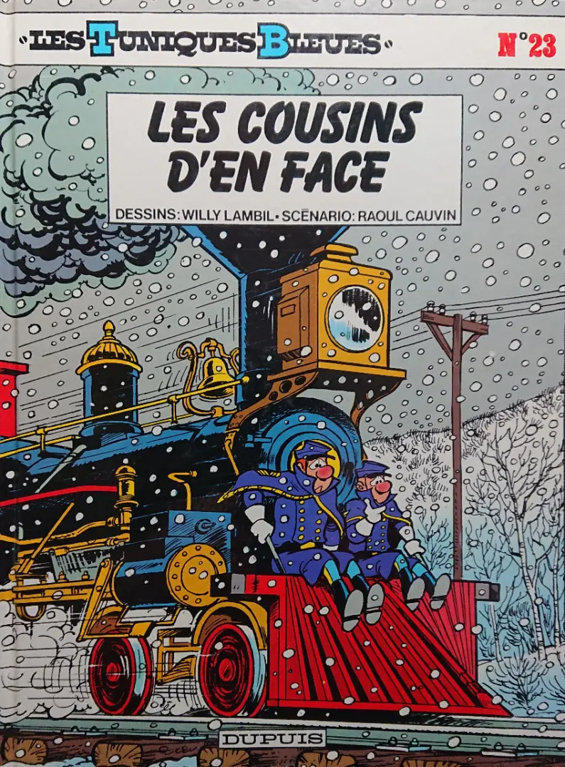 Couverture de l'album Les Tuniques Bleues Tome 23 Les cousins d'en face