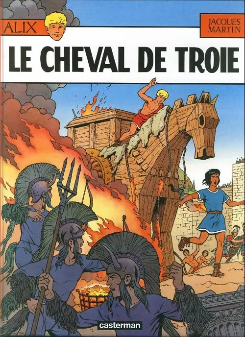 Couverture de l'album Alix Tome 19 Le cheval de Troie