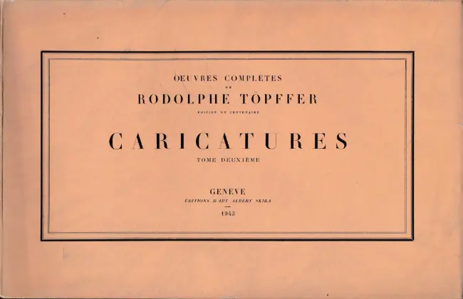 Couverture de l'album Caricatures Tome Deuxième