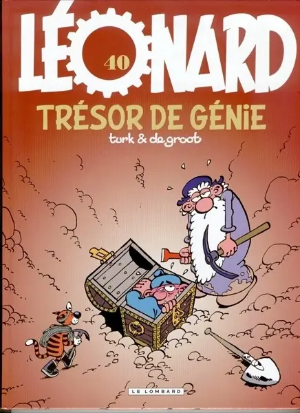 Couverture de l'album Léonard Tome 40 Trésor de génie