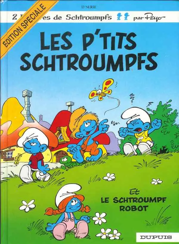 Couverture de l'album Les Schtroumpfs Tome 13 Les p'tits Schtroumpfs