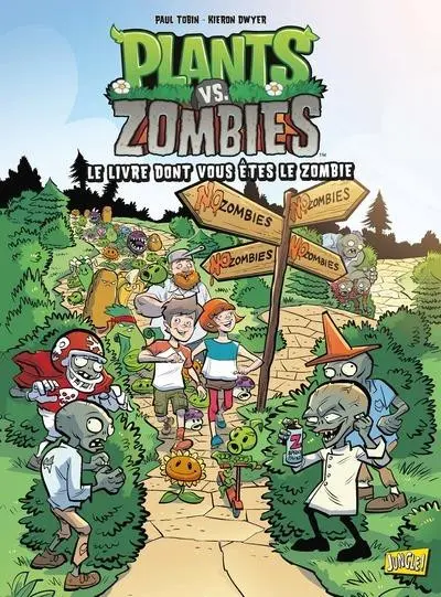 Couverture de l'album Plants vs. zombies Tome 16 Le livre dont vous êtes le zombie