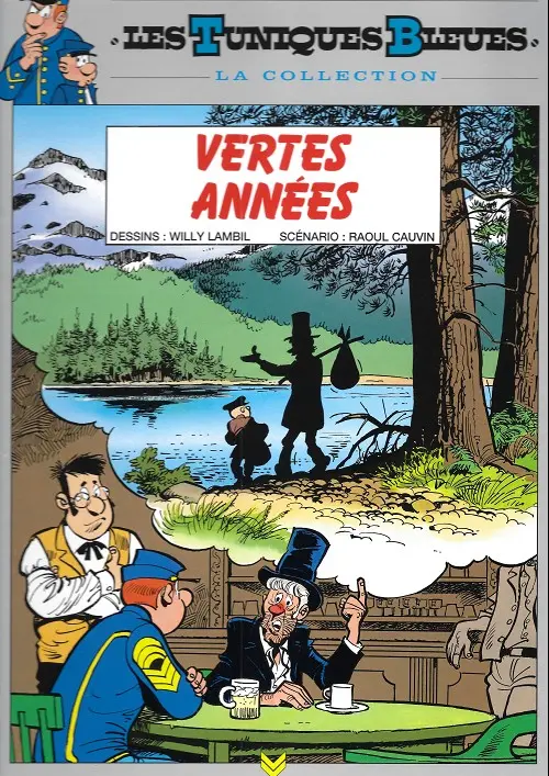 Couverture de l'album Les Tuniques Bleues La Collection (Hachette) Tome 28 Vertes années