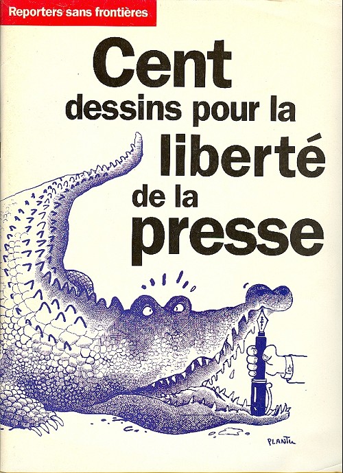 Couverture de l'album Cent dessins pour la liberté de la presse