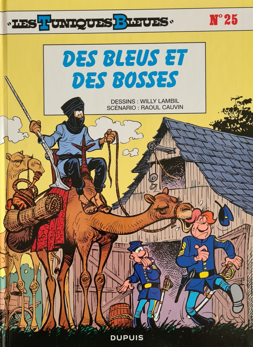 Couverture de l'album Les Tuniques Bleues Tome 25 Des bleus et des bosses