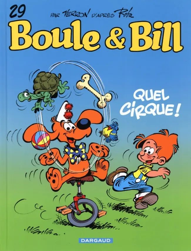 Couverture de l'album Boule & Bill Tome 29 Quel cirque !