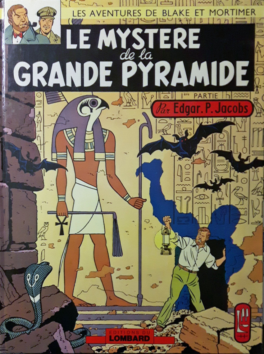 Couverture de l'album Blake et Mortimer Tome 3 Le mystère de la Grande Pyramide