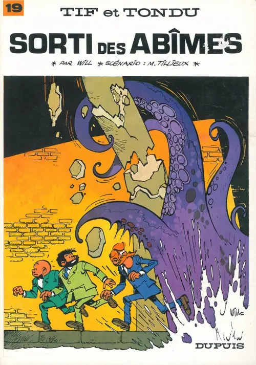 Couverture de l'album Tif et Tondu Tome 19 Sorti des abîmes