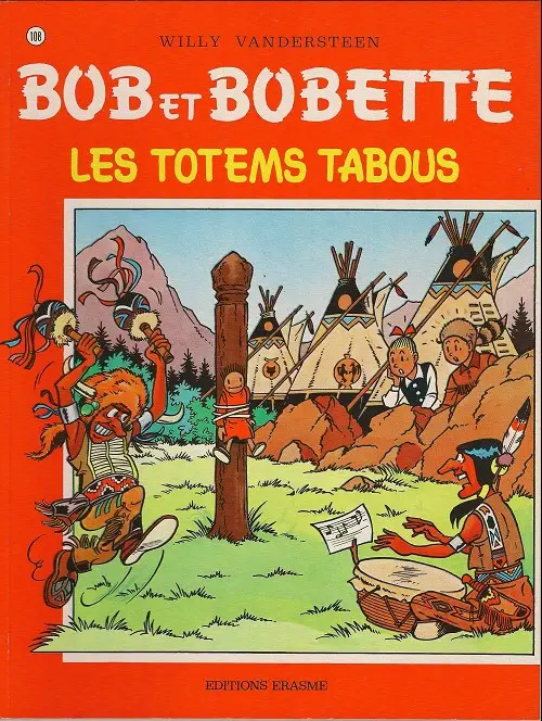 Couverture de l'album Bob et Bobette Tome 108 Les totems tabous