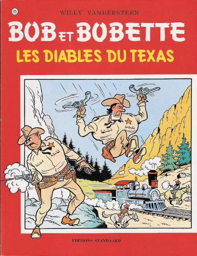 Couverture de l'album Bob et Bobette Tome 125 Les diables du Texas
