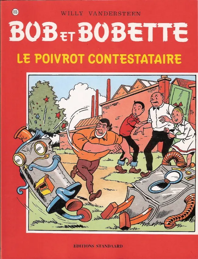 Couverture de l'album Bob et Bobette Tome 165 Le poivrot contestataire