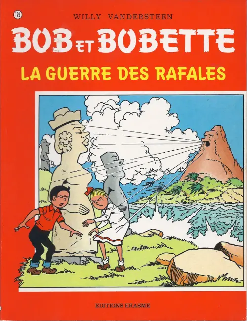 Couverture de l'album Bob et Bobette Tome 179 La guerre des rafales