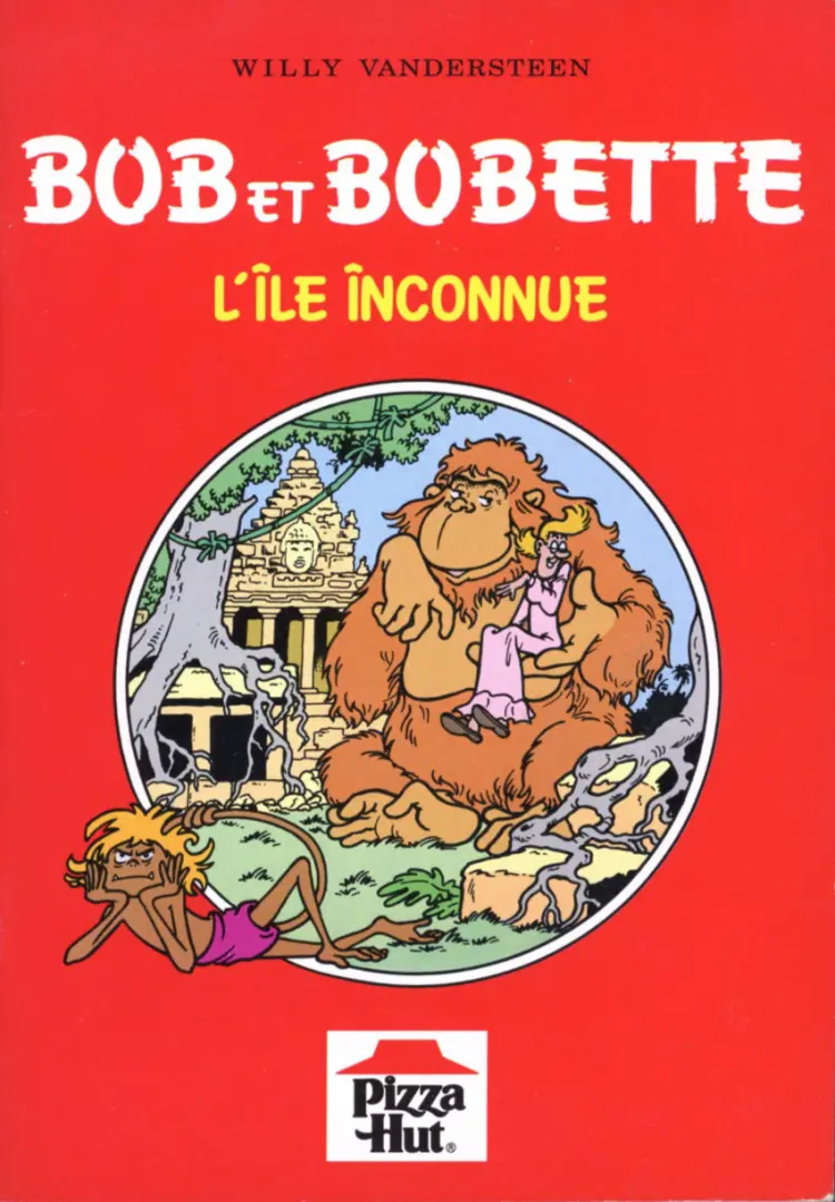 Couverture de l'album Bob et Bobette (Publicitaire) L'île inconnue