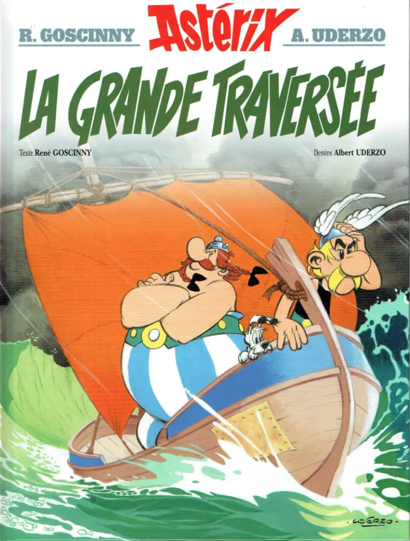 Couverture de l'album Astérix Tome 22 La grande traversée