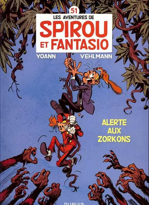 Couverture de l'album Spirou et Fantasio Tome 51 Alerte aux Zorkons