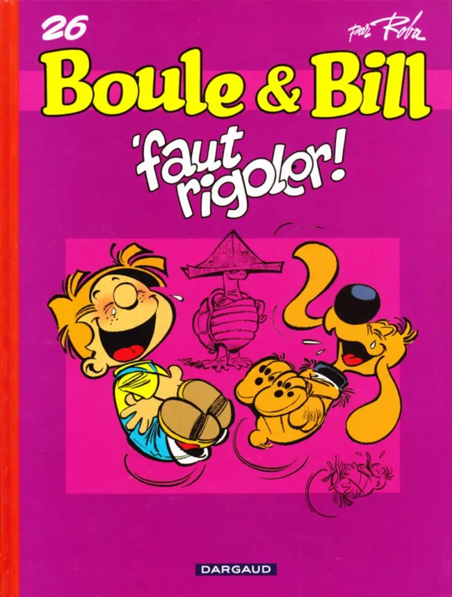 Couverture de l'album Boule & Bill Tome 26 'faut rigoler !