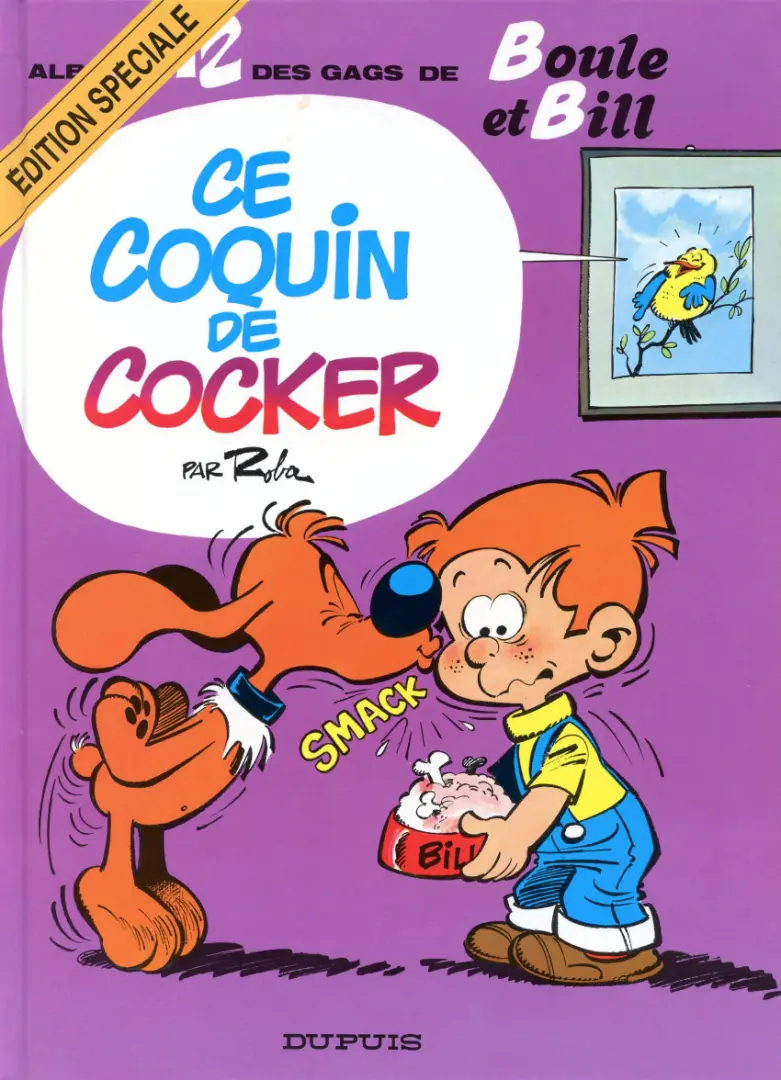 Couverture de l'album Boule & Bill Tome 12 Ce coquin de cocker