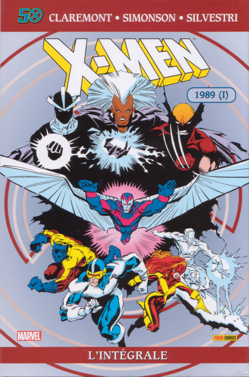 Couverture de l'album X-Men L'intégrale Tome 24 1989 (I)