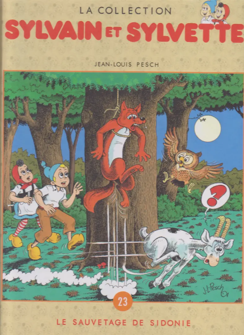 Couverture de l'album Sylvain et Sylvette Tome 23 Le sauvetage de Sidonie