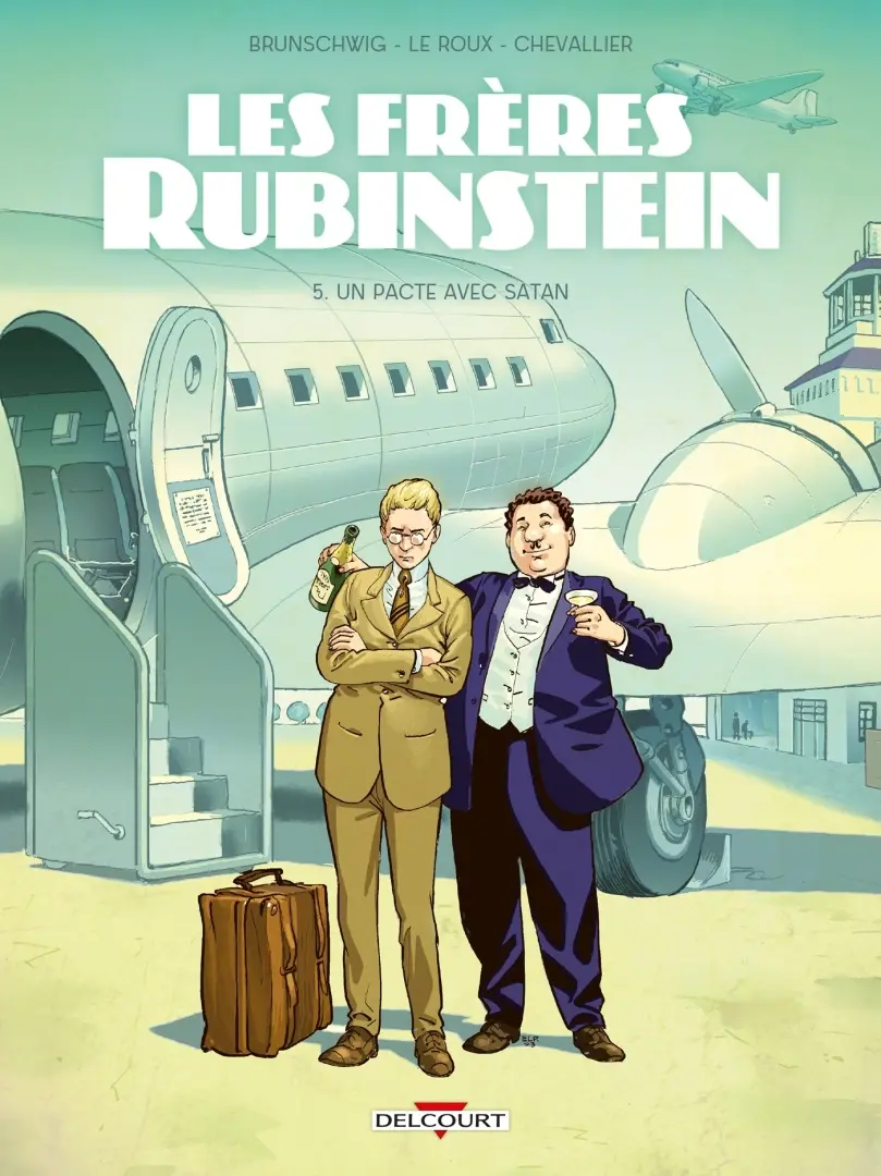 Couverture de l'album Les frères Rubinstein Tome 5 Un pacte avec Satan
