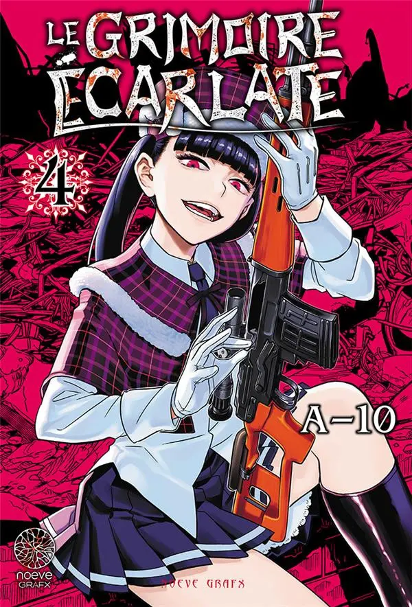 Couverture de l'album Le grimoire écarlate 4