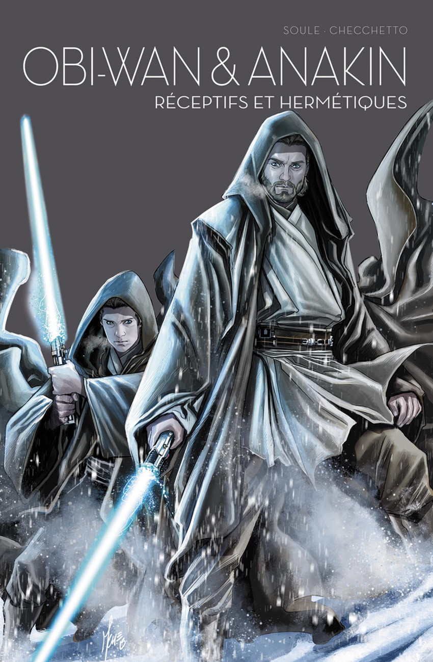 Couverture de l'album Star wars - L'équilibre dans la force 3 Obi Wan & Anakin - Récéptifs et hermétiques