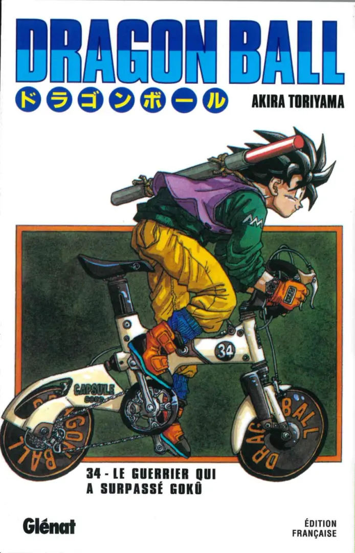 Couverture de l'album Dragon Ball Édition originale Tome 34 Le guerrier qui a surpassé Gokû