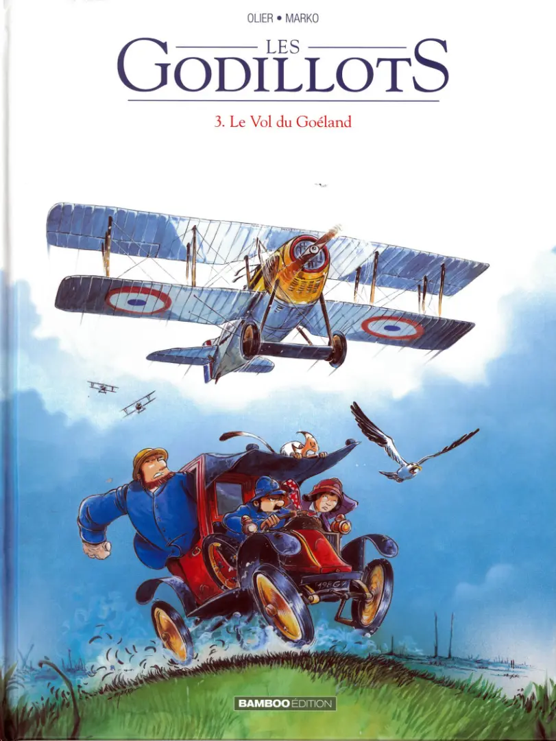 Couverture de l'album Les Godillots Tome 3 Le Vol du Goéland