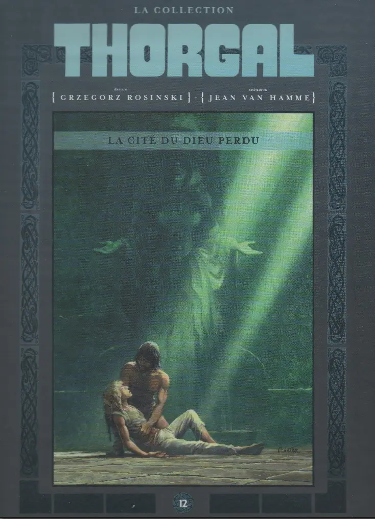 Couverture de l'album Thorgal - La collection Tome 12 La cité du dieu perdu