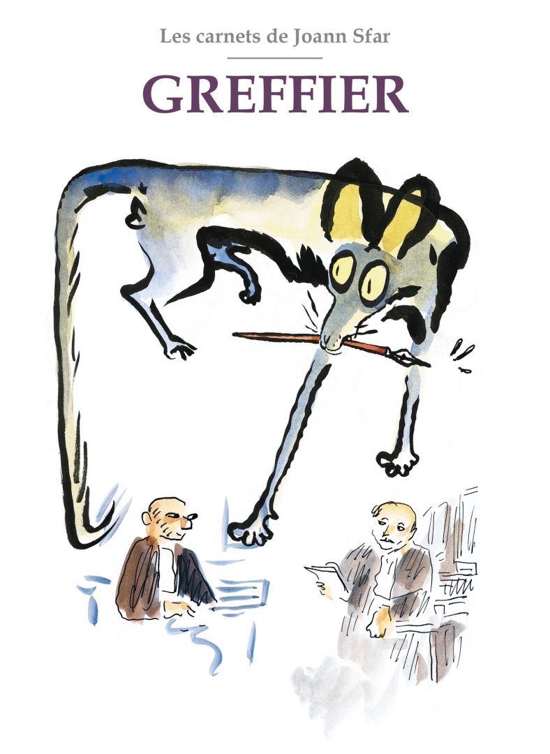 Couverture de l'album Les carnets de Joann Sfar Tome 6 Greffier