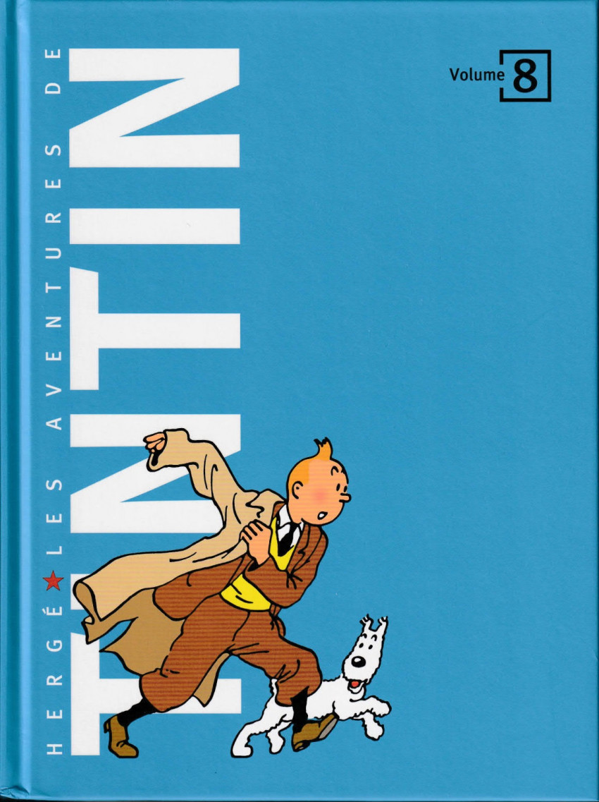 Couverture de l'album Tintin Mini-intégrales (Albums du coffret) Volume 8