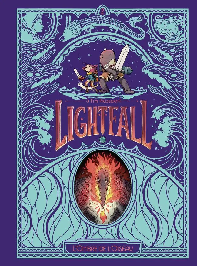 Couverture de l'album Lightfall 2 L'ombre de l'oiseau