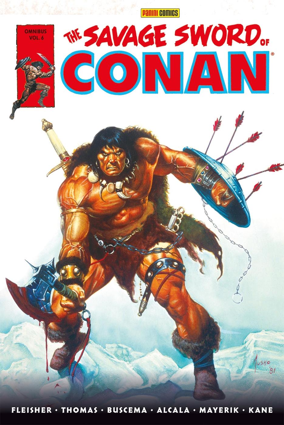 Couverture de l'album The Savage sword of Conan Vol. 6