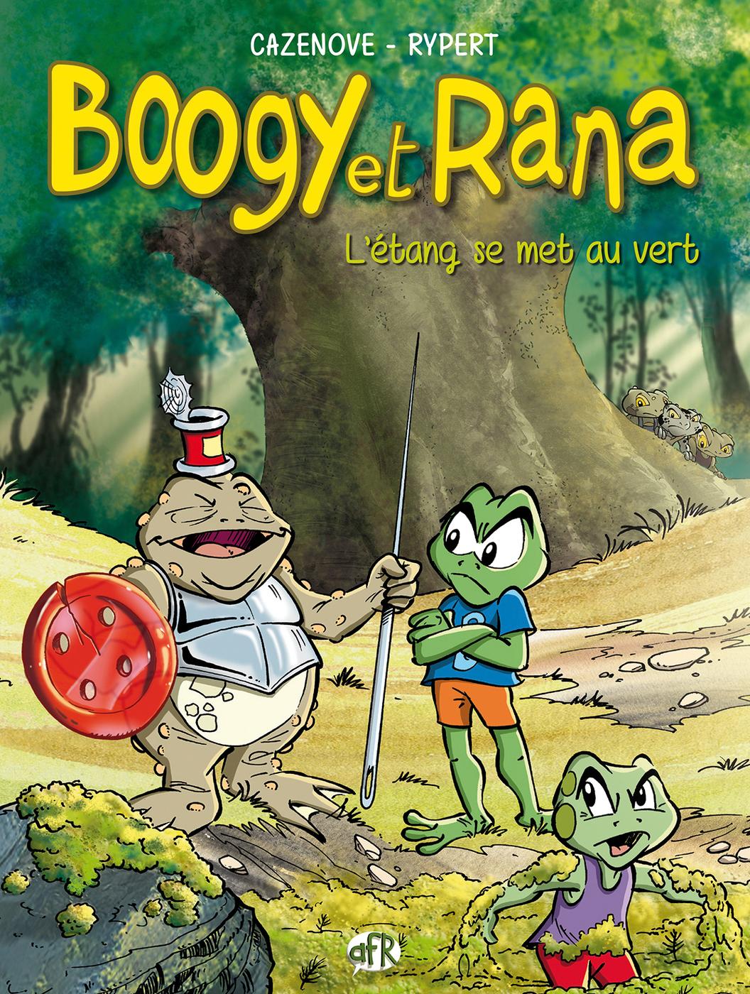 Couverture de l'album Boogy & Rana Tome 10 L'étang se met au vert