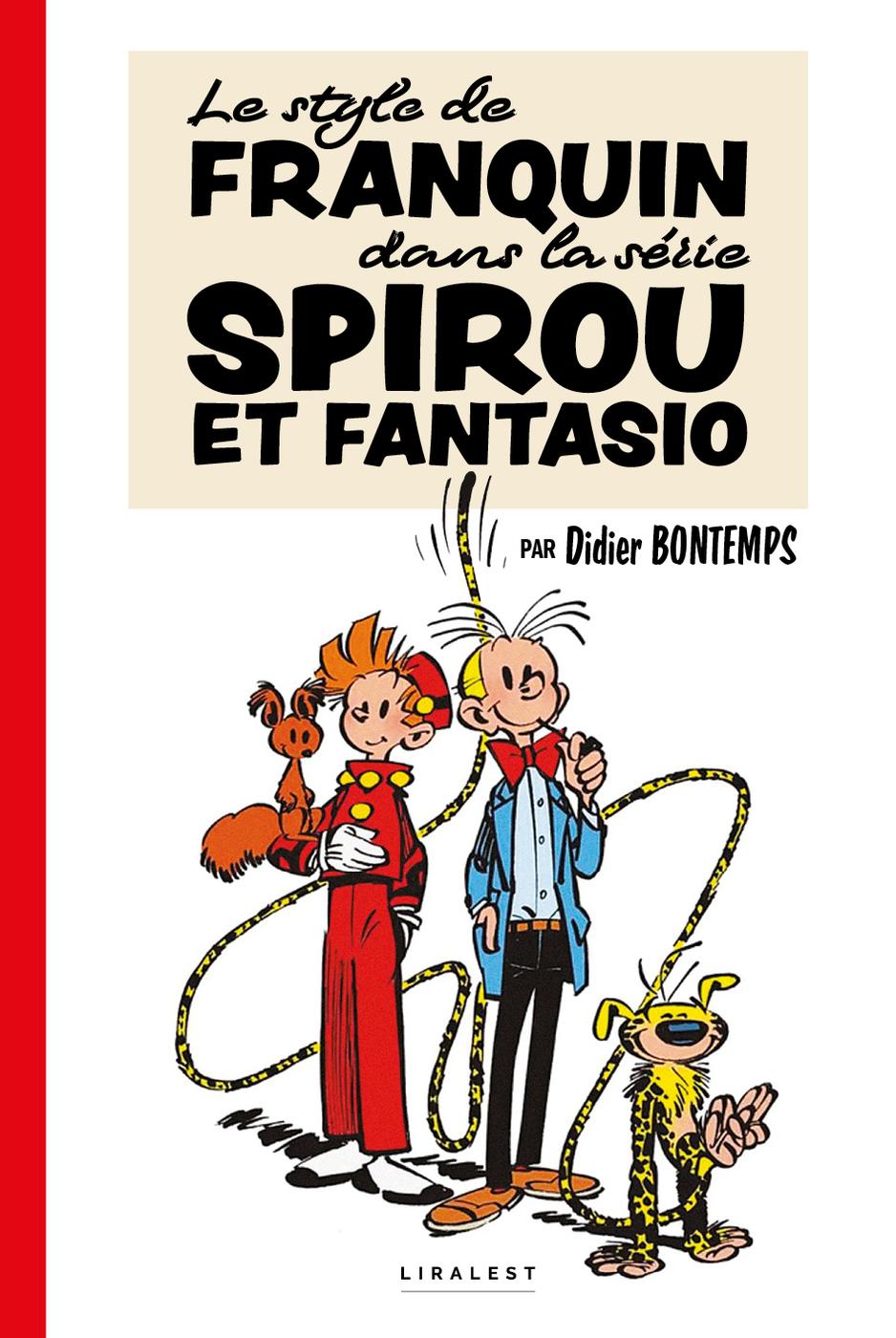 Couverture de l'album Le style de Franquin dans la série Spirou et Fantasio