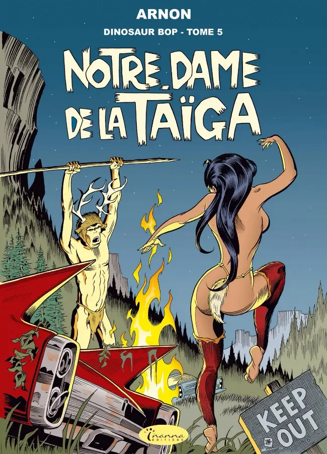 Couverture de l'album Dinosaur Bop Tome 5 Notre Dame de la Taïga