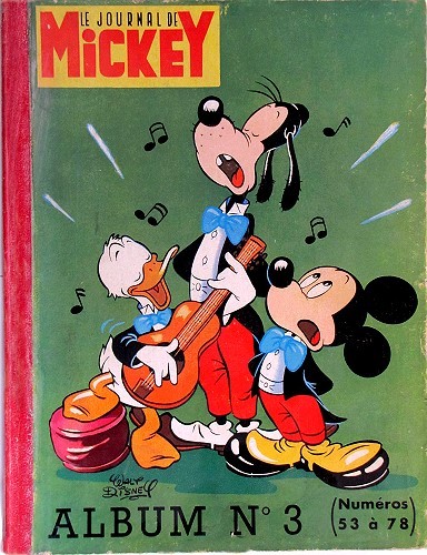 Couverture de l'album Le Journal de Mickey Album N° 3