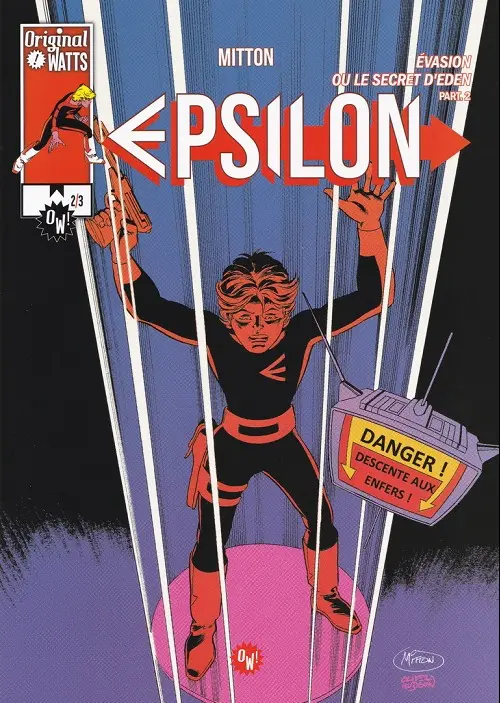 Couverture de l'album Epsilon Tome 5 Evasion ou le secret d'Eden - Part.2
