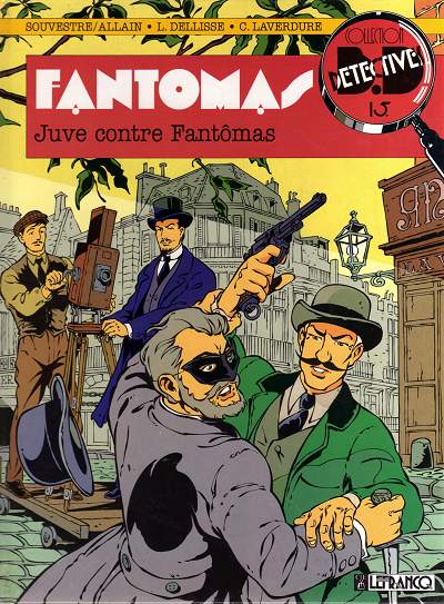 Couverture de l'album Fantômas Tome 2 Juve contre Fantômas