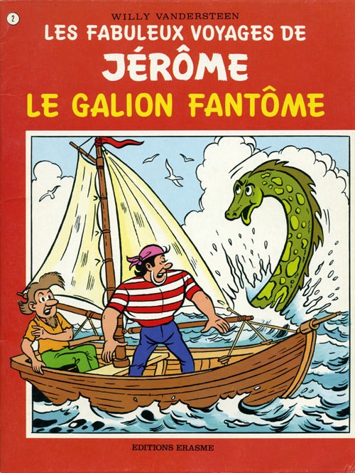 Couverture de l'album Les fabuleux voyages de Jérôme Tome 2 Le galion fantôme