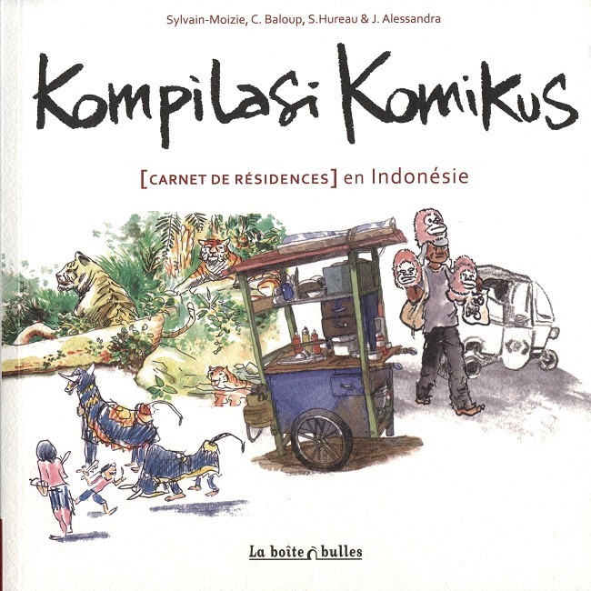 Couverture de l'album Kompilasi Komikus [Carnet de résidences] en Indonésie