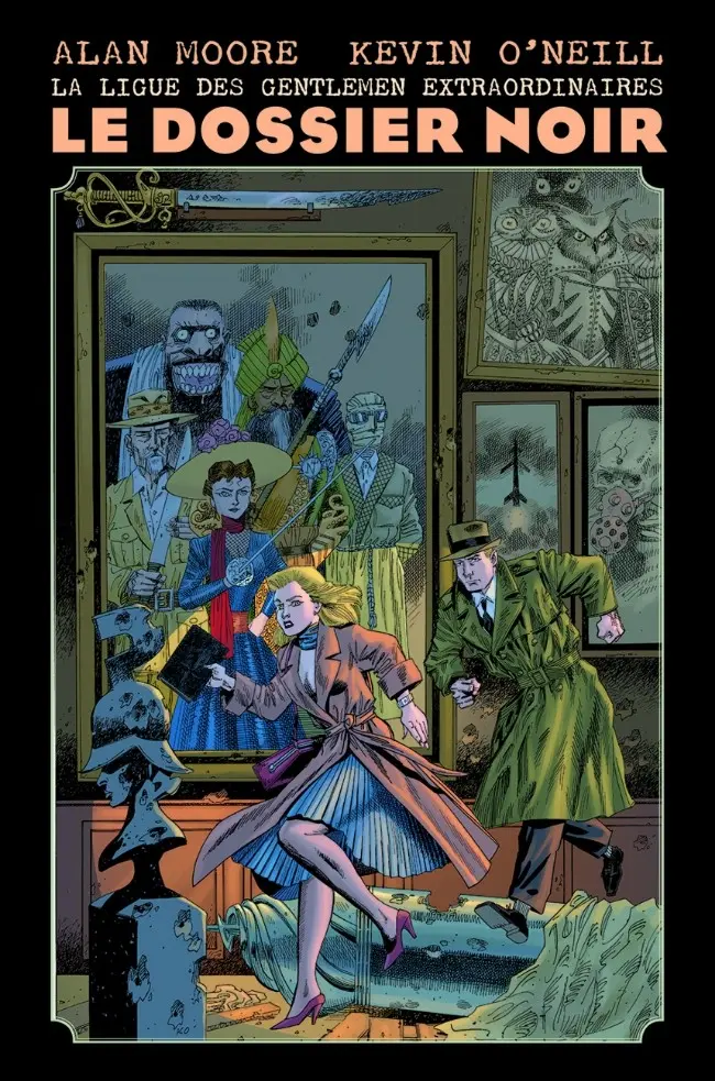 Couverture de l'album La Ligue des Gentlemen Extraordinaires Le Dossier Noir