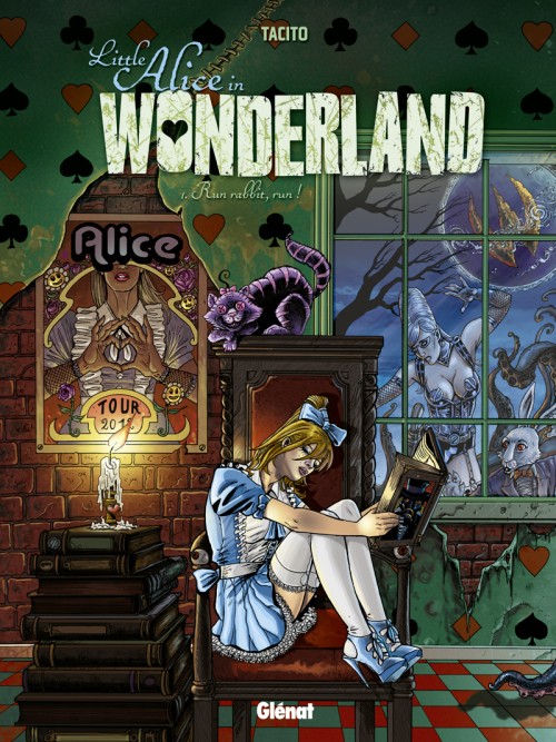 Couverture de l'album Little Alice in Wonderland Tome 1 Run, rabbit, run !