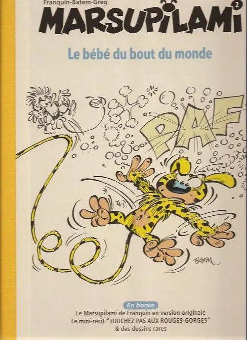 Couverture de l'album Marsupilami Tome 2 Le bébé du bout du monde