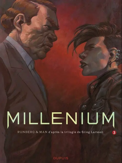 Couverture de l'album Millénium Tome 3 La fille qui rêvait d'un bidon d'essence et d'une allumette - Première partie