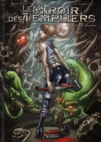 Couverture de l'album Le Miroir des templiers Tome 2 Cadavre de chèvre