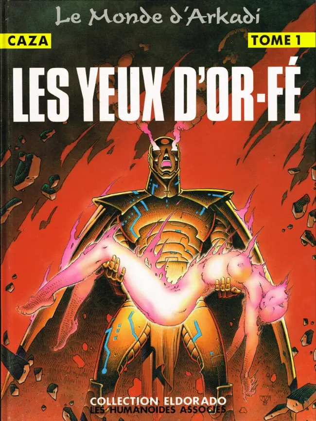 Couverture de l'album Le monde d'Arkadi Tome 1 Les yeux d'Or-Fé
